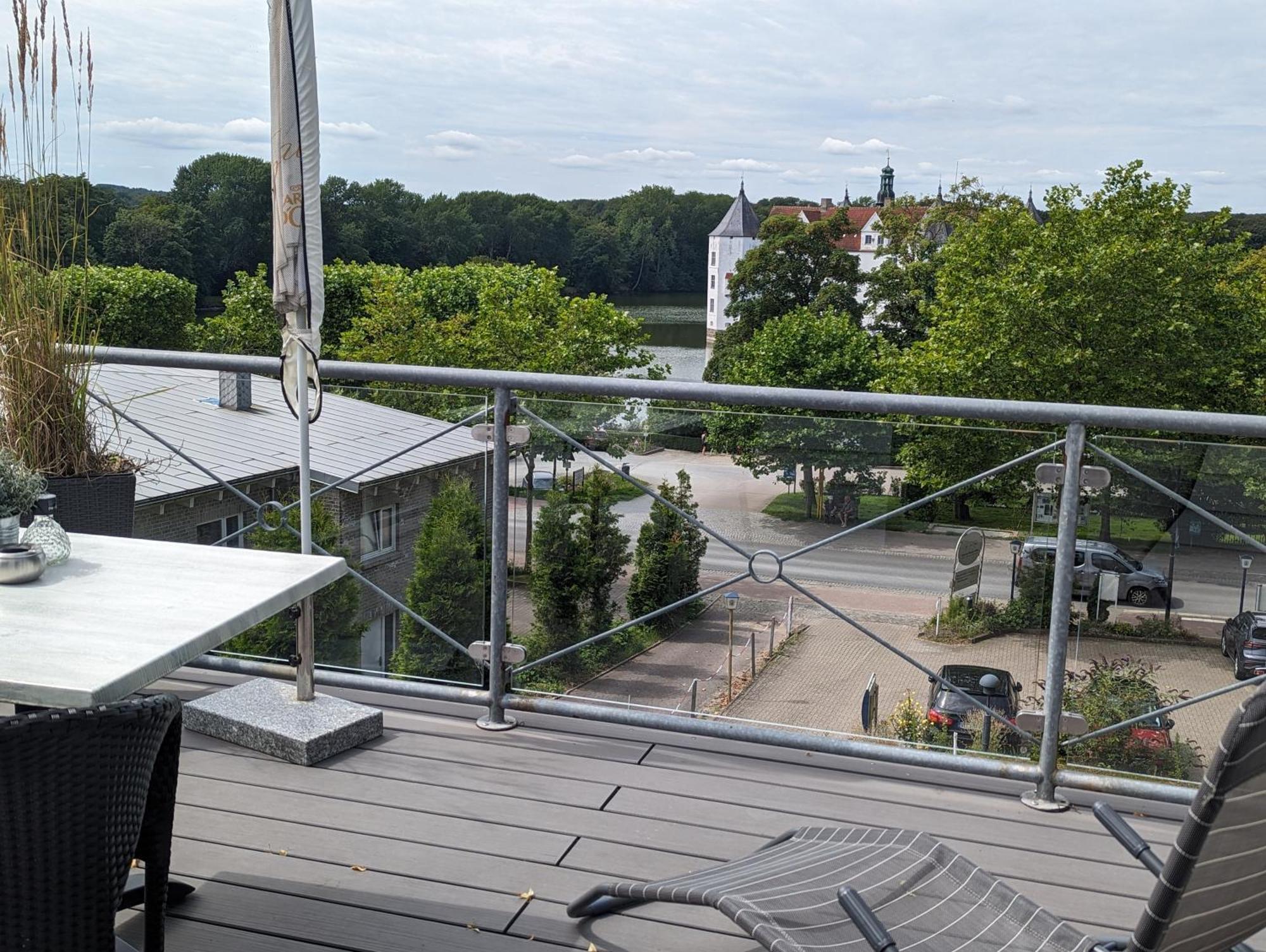 Hotel Am Wasserschloss Glücksburg Екстериор снимка